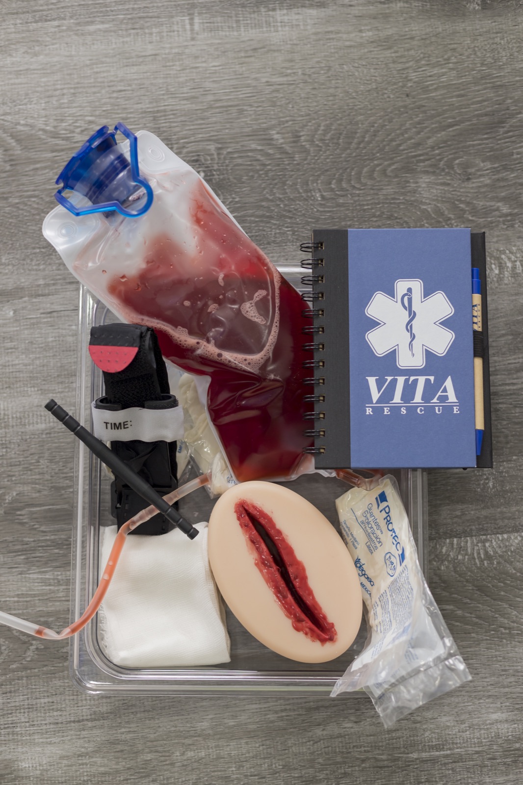Kit de entrenamiento Stop The Bleed de VITA RESCUE