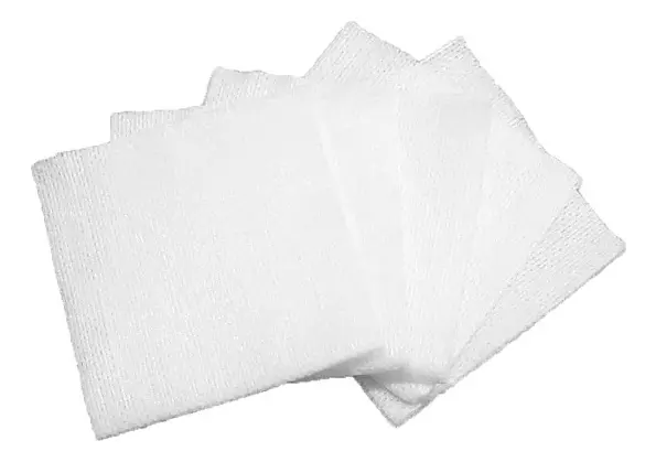 5 gasas estériles